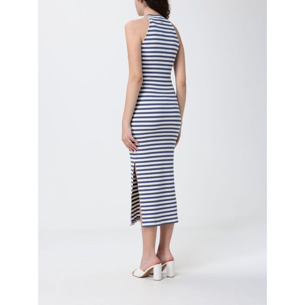 Ea7 Dress Woman Blue 1 - Picture 2 of 3